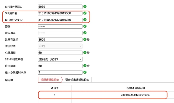 攝像頭GB/T28181配置時(shí)為什么SIP用戶ID和視頻通道ID最好一致